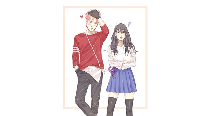 Sakura Haruno and Sasuke Uchiha from Naruto