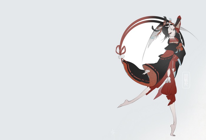 Kogarasumaru from Touken Ranbu