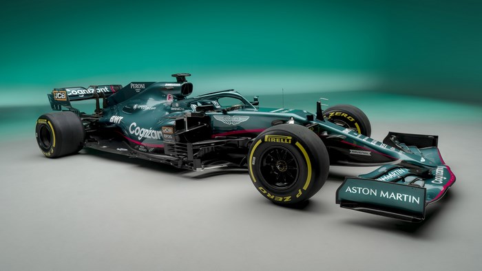 2021 Aston Martin AMR21 Formula 1 Race Car