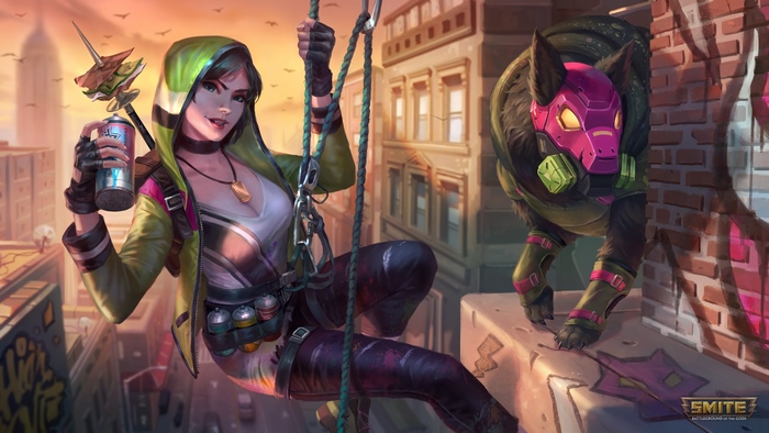 Battle Tagger Skadi from Smite