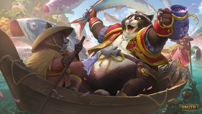 Sushi Neko Bacchus from Smite