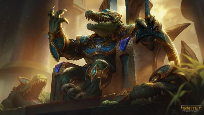 Sobek from Smite 4K