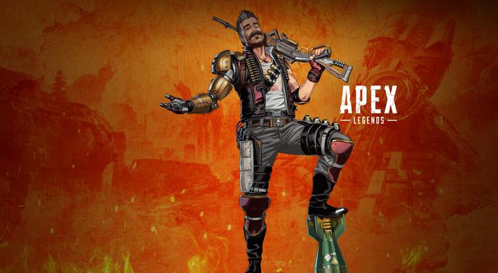 Fuse from Apex Legends standing on a bomb