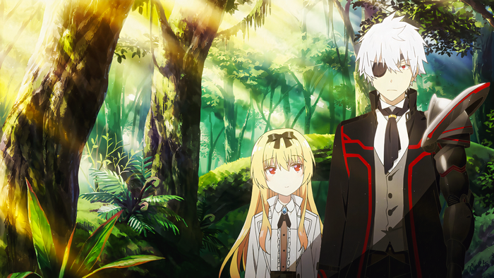 Hajime Nagumo and Yue from Arifureta Shokugyou de Sekai Saikyou