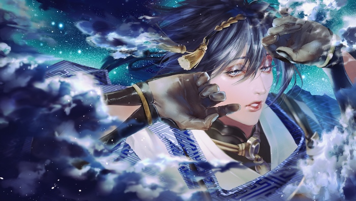 Mikazuki Munechika from Touken Ranbu HD