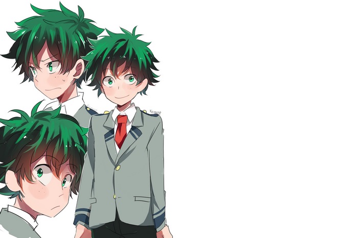 Izuku Midoriya from My Hero Academia