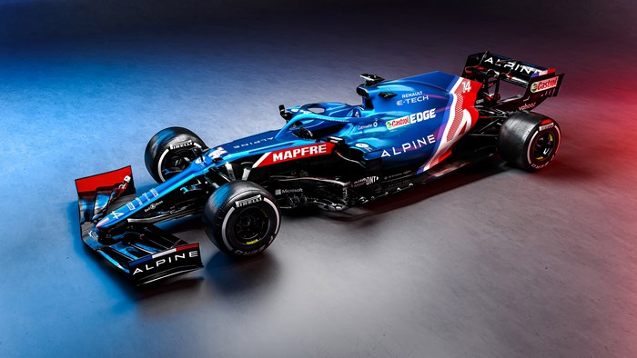 Alpine Formula 1 Car 4K