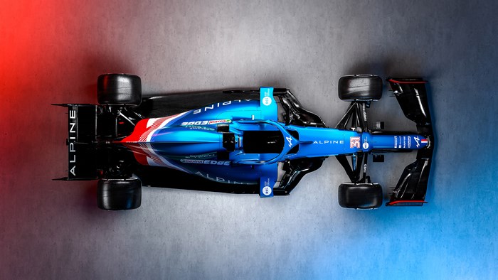 Alpine A521 Formula 1 car