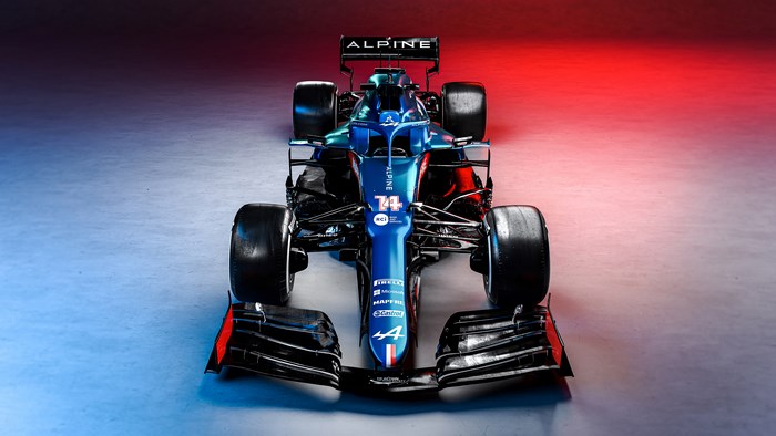 Alpine Formula 1 Car
