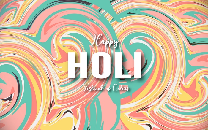 Happy Holi Festival of Colors 4K