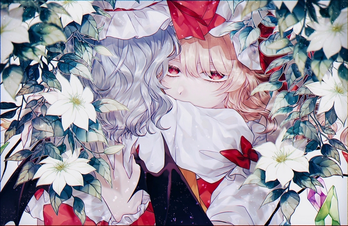 Remilia Scarlet and Flandre Scarlet from Touhou