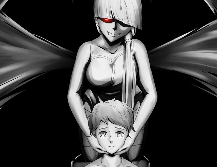 M-21 and a vampire from Noblesse