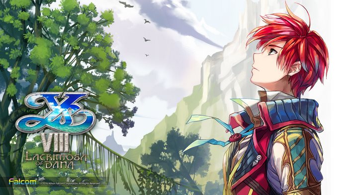 Adol Christin from Ys VIII: Lacrimosa of DANA