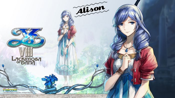 Ys VIII: Lacrimosa of Dana - Alison