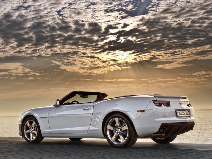White 2012 Chevrolet Camaro Convertible