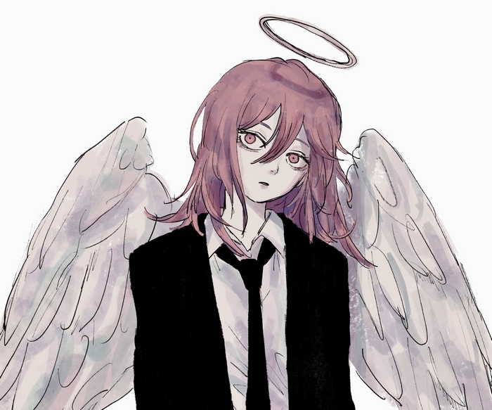 Angel Devil from Chainsaw Man in Suit