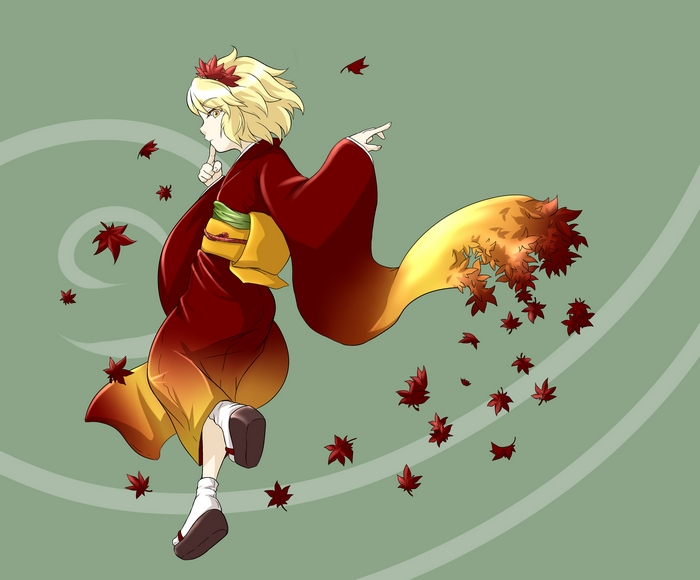 Minoriko Aki from Touhou