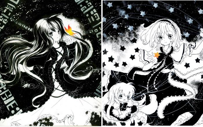 Touhou 4K: Byakuren Hijiri and Alice Margatroid