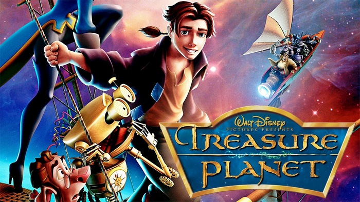 Jim Hawkins and crew from Treasure Planet