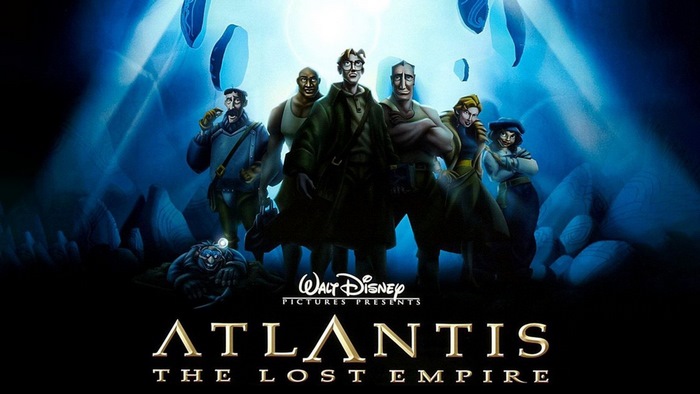 Atlantis The Lost Empire movie poster