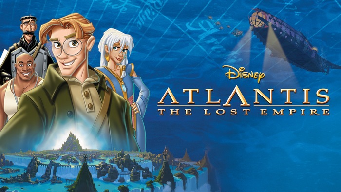 Atlantis The Lost Empire movie poster