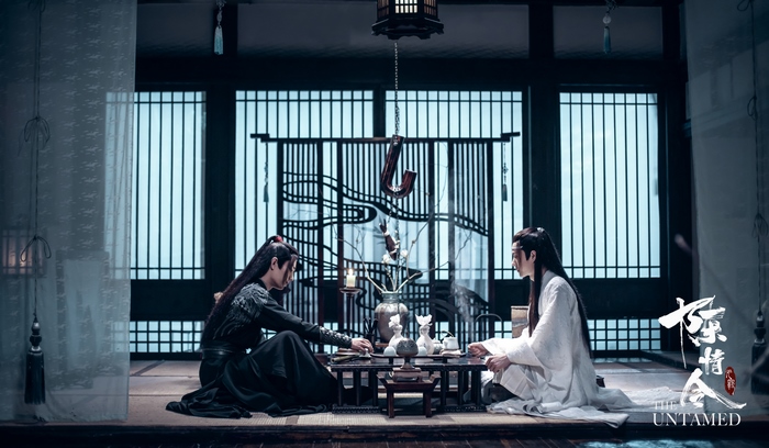 Lan Zhan and Wei Wuxian from The Untamed
