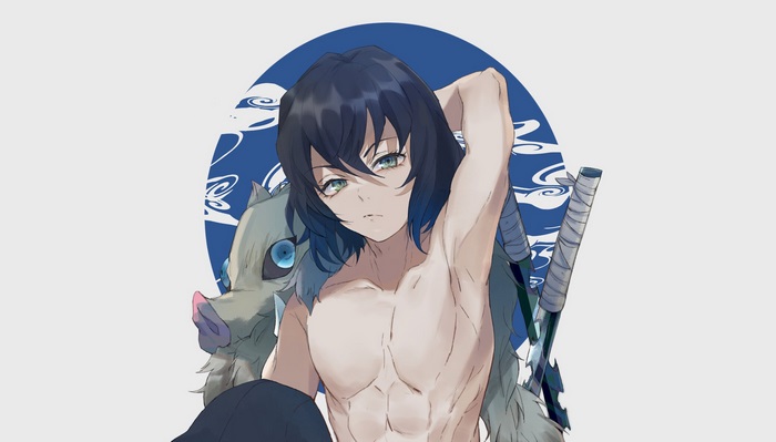 Inosuke Hashibira from Demon Slayer: Kimetsu no Yaiba