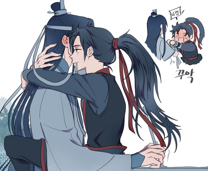 Wei Ying and Lan Wangji from Mo Dao Zu Shi