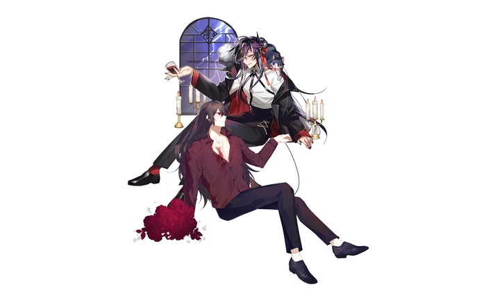 Lan Wangji and Wei Wuxian from Mo Dao Zu Shi