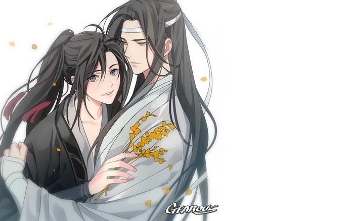 Wei Wuxian and Lan Wangji from Mo Dao Zu Shi