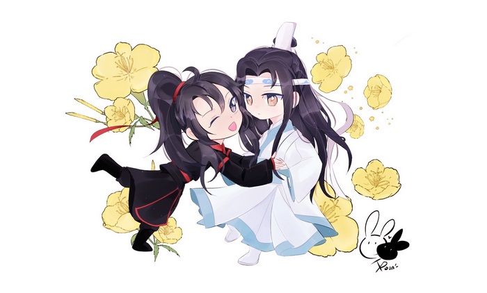 Wei Ying and Lan Zhan from Mo Dao Zu Shi