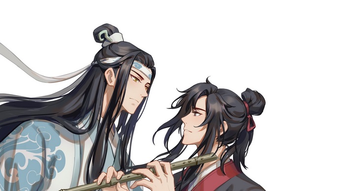 Wei Wuxian and Lan Wangji from Mo Dao Zu Shi
