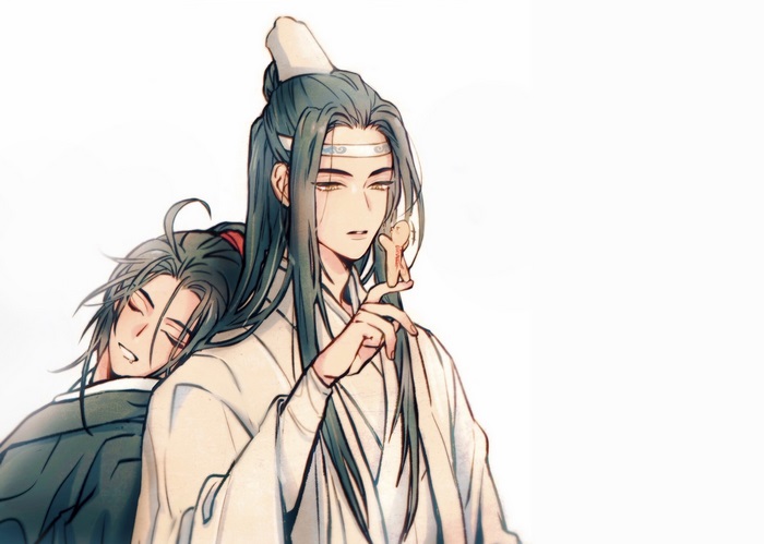 Lan Zhan and Wei Ying Gentle Moment