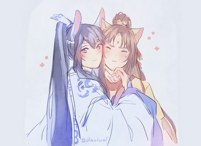 Lan Sizhui and Jin Ling from Mo Dao Zu Shi