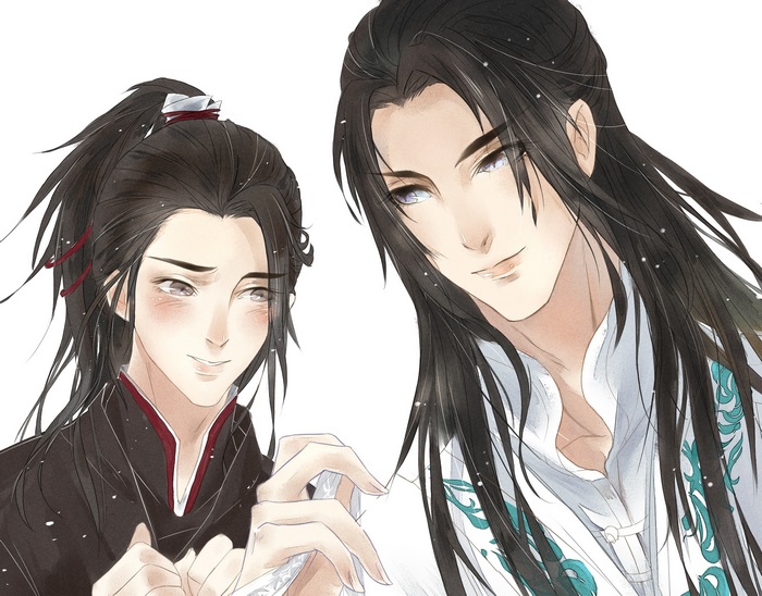 Wei Ying and Lan Zhan from Mo Dao Zu Shi