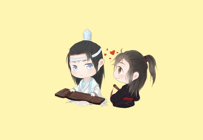 Lan Wangji and Wei Wuxian from Mo Dao Zu Shi