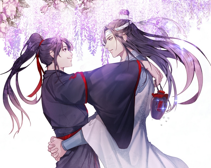 Lan Wangji and Wei Wuxian from Mo Dao Zu Shi