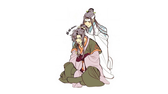 Lan Zhan and Wei Wuxian from Mo Dao Zu Shi