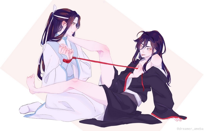 Wei Ying and Lan Zhan from Mo Dao Zu Shi