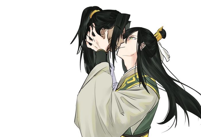Nie Huaisang and Nie Mingjue