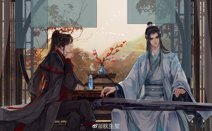 Wei Wuxian and Lan Wangji from Mo Dao Zu Shi