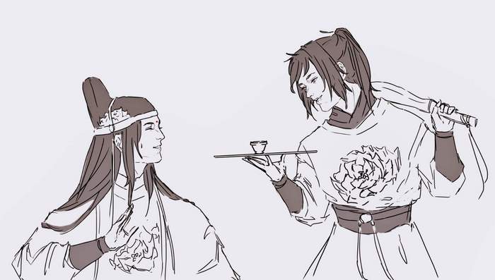 Jin Guangyao and Xue Yang from Mo Dao Zu Shi
