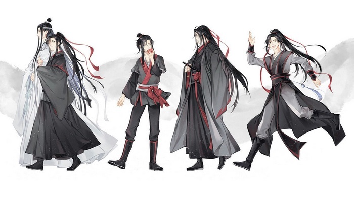 Lan Zhan and Wei Ying from Mo Dao Zu Shi