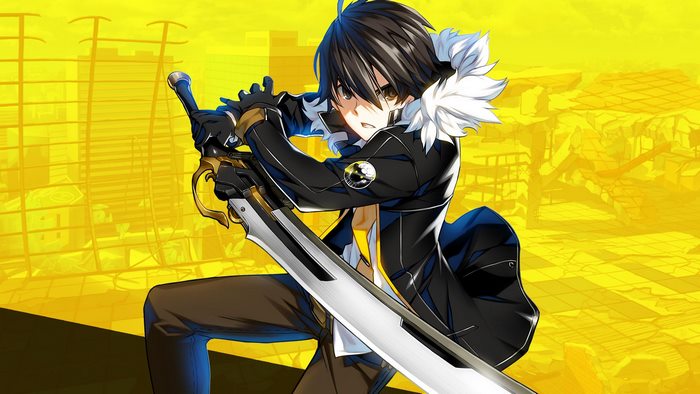 Young man with sword from Closers