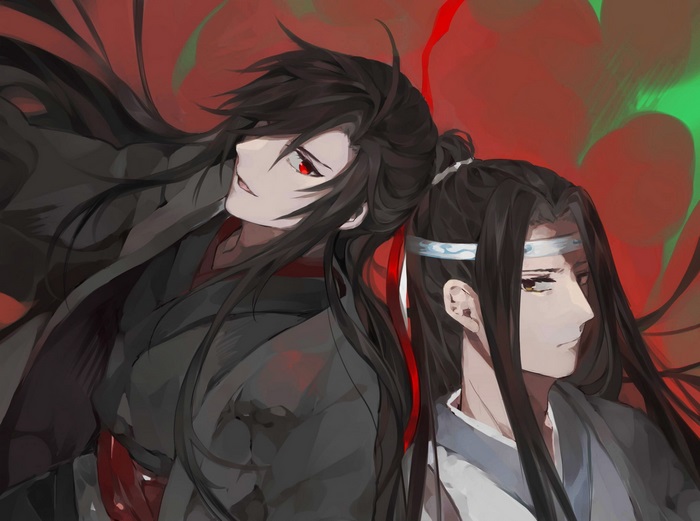 Wei Ying and Lan Wangji from Mo Dao Zu Shi