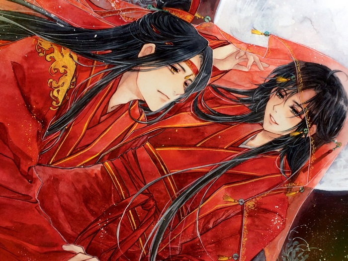 Wei Wuxian and Lan Wangji from Mo Dao Zu Shi
