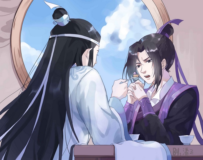 Lan Xichen and Jiang Cheng from Mo Dao Zu Shi