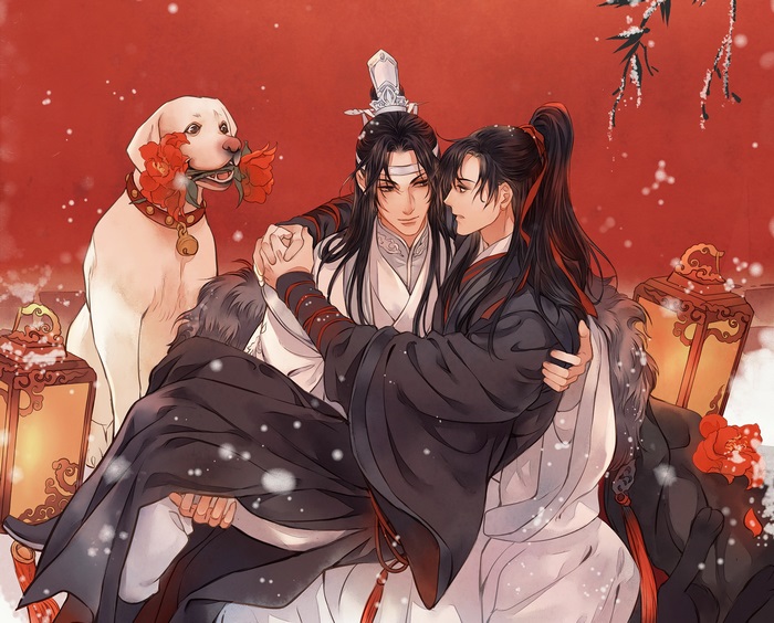 Lan Zhan and Wei Ying from Mo Dao Zu Shi