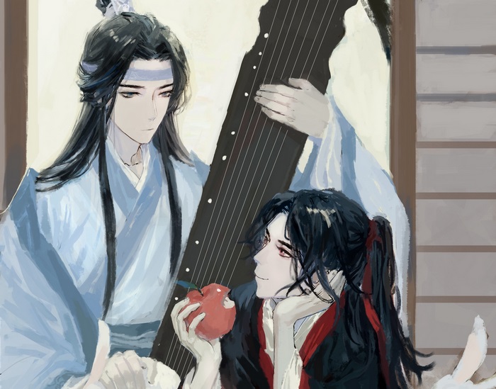 Lan Wangji and Wei Wuxian from Mo Dao Zu Shi