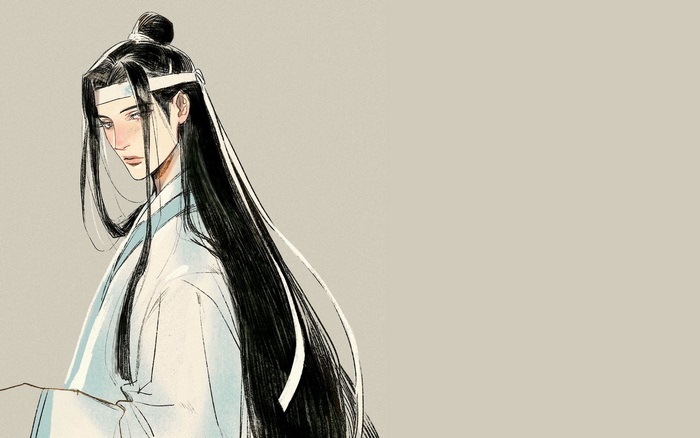 Lan Wangji from Mo Dao Zu Shi